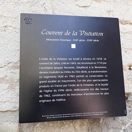 O'Couvent - Appartement 97 M2 - 3 Chambres - A441 Salins-les-Bains Bagian luar foto